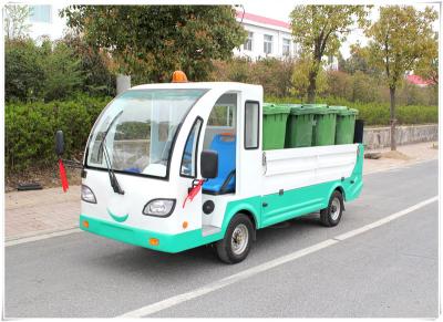 China Electric Four Wheel Garbage Transfer Vehicle 30km/H Top Speed for sale