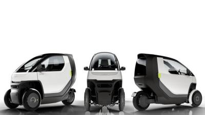 China Mini ev car@ Nimbus One A compact, tilting etrike capable of speeds of up to 50mph w/ battery range for urban commuting à venda