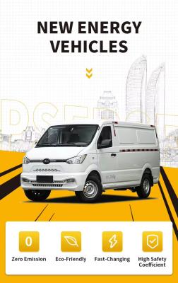 Chine 2024 Nouveau Vanvoiture électrique Nouveaux véhicules énergétiques Carros Cargo électrique Mini Van Nouveau Gonow Shuailing 260km 60kw à vendre