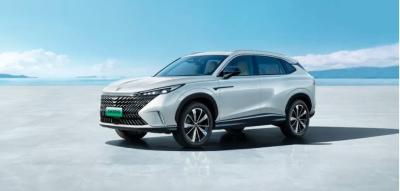 Китай 2023 Самый продаваемый китайский электромобиль 5-дверный 5-местный 500 км пробег Roewe ERX 5 SUV Гибридный автомобиль @ максимальная скорость 200 км/ч продается
