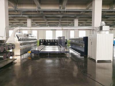 China Zwei Einzelfaden der Farbelldpe, der Maschine für gelocktes Garn herstellt zu verkaufen