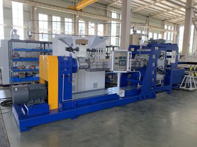 China 150kgh Monofilament Making Machine PET Monofilament Extrusion Line 0.15-0.35mm for sale