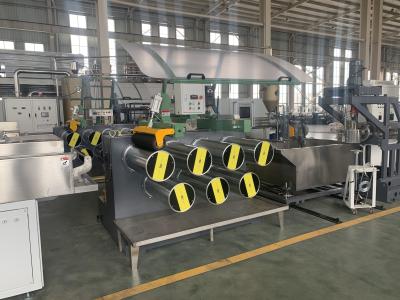中国 50kgh単繊維ヤーン機械ナイロン押出機機械ナイロン貨物網 販売のため