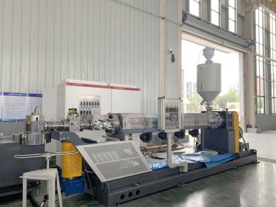 China Pp-Monofilament Extrudermachine voor pp Marco Fiber Used In Cement Te koop