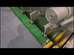 Two Color LLDPE Monofilament Making Machine For Curly Yarn