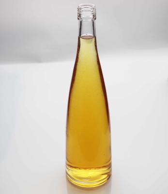 China Super Flint ELIXIR Liquor Glass Bottle 650g Wine Gpi 30x60 Clousre for sale
