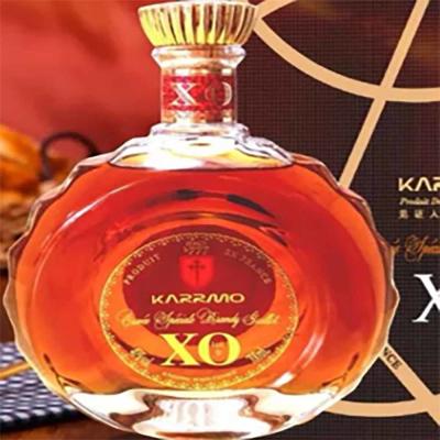 China Garrafas de vidro do espírito de Brandy Glass Bottle 500ml 700ml do conhaque à venda