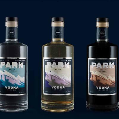 China Tapón de cristal hueco de cristal de la vodka 21.5M M Gin Bottle 850g del ron en venta