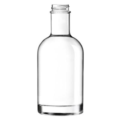 China 200ml Flint Oslo Glass Bottle 148mm High With 28mm 400 GPI Neck for sale