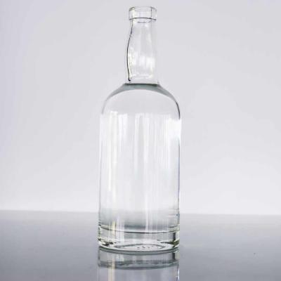 China 0.75L Sheridan Flint Glass Luxury Spirits Bottle For Gin Vodka Whiskey for sale