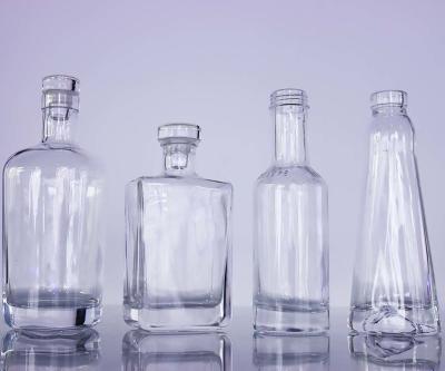 Κίνα Στρογγυλά μπουκάλια οινοπνεύματος πωμάτων 50ml Vinolok μπουκαλιών πνευμάτων συστροφής μίνι προς πώληση