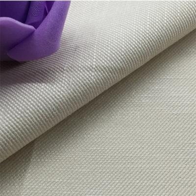 China Semi materias textiles y ropa funcionales de lino de la tela 49inch 194gsm del algodón del taladro del hilo en venta