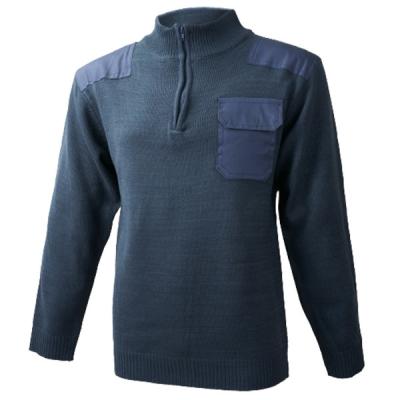 China jersey Polo Shirts de la cremallera del cuarto del punto 500gsm el 100% de acrílico con los escudetes en venta