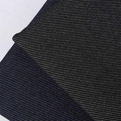 China Functional Recycled Polyester Fabric Slub Twill Washed Denim 20S 280gsm 165cm for sale