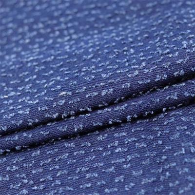 China Spring Summer Cotton Fabric Roll Punching Hole Washed Denim 10OZ 150cm for sale