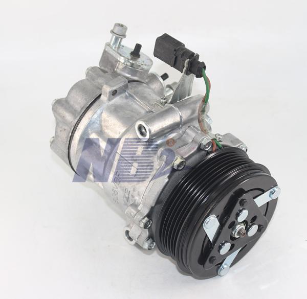 Quality SD6V12 Vw Polo Ac Compressor 6RF820803A 6RF820803B 6RF820803 6R0820803A 6R0820803B for sale