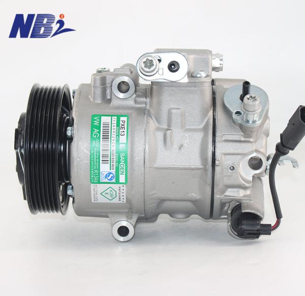 Quality 12V Vehicle AC Compressor 6Q0820803G 6Q0820808F 6RF820803C 6q0820803 For VW POLO SKODA for sale