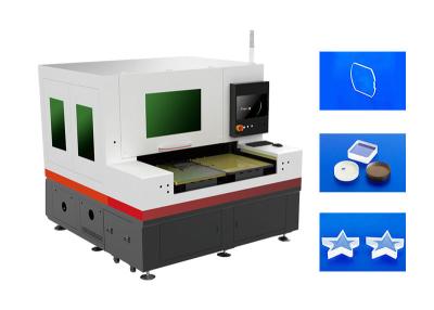 China Dual-Table Laser Glass Cutter Cutting Speed 0-500mm/S Polygonal Glass Cutting Machine for sale