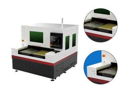 China 60W 80W Máquina automática de corte a laser Vidro para chip eletrônico à venda