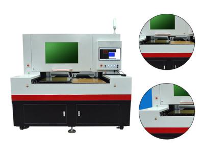 China Hoog nauwkeurige laser glas snijmachine voor glas in kleur / milieubeschermingsglas Te koop