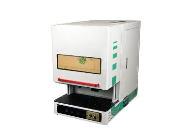 China Enclosed Portable Laser Marking Machine 20W For Metal Sheet Aluminium for sale