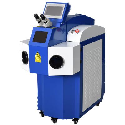 China 1064nm Wavelength Jewelry Laser welding Machine Water Chiller External Type for sale