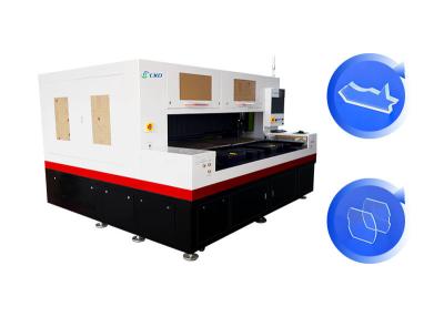 China Large Size 90W Fiber Laser Cutting Machine For Screen Protector Glass for sale
