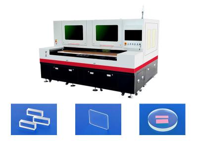 China 80W Large Size Fiber Laser Cutting Machine For Quartz Glass Cutting for sale