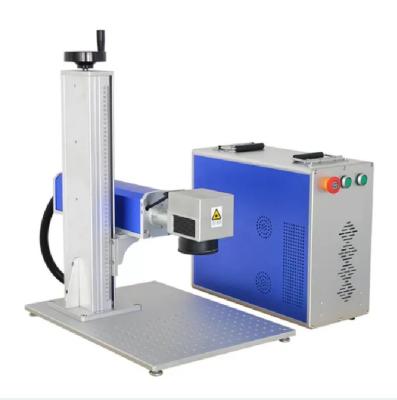 China Máquina de marcação a laser de fibra de tipo dividido 50w com Raycus JPT MAX Laser Source à venda