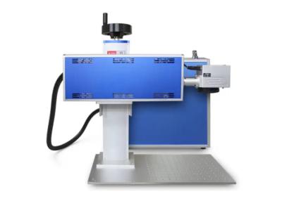 China Metall-CO2-Faser-Laser-Markierungsmaschine 30W 50W Desktop-Lasermarker zu verkaufen