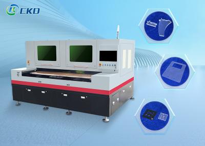 China Precision Cutting Laser Glass Cutting Machine with 90w Laser Power / AC220V Voltage zu verkaufen