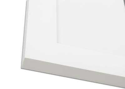 Китай Картинная рамка одиночной штольни квадрата отверстия простая деревянная в отделке рояля лоснистой белой продается