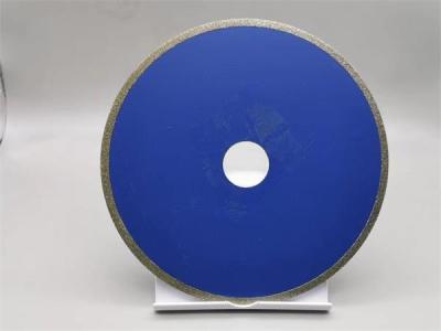 China Carbide Electroplated Diamond Cutting Blade For 1A1 160mm*25.4mm*1.0mm for sale