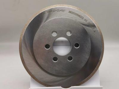 Chine 14D1 Diamond Wheel 120*12*25*6*1.6mm a aggloméré des poussières abrasives de Diamond Dressing Wheel D35/40 à vendre