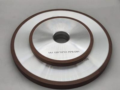 Chine 1A1 roue de meulage en diamants de résine 100 mm 125 mm disque de meulage droit à vendre