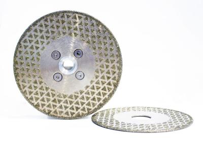 China Star Dotted Electroplated Diamond Blade Cutting With Good Running Balance for sale