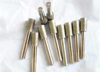 China Abrasive Electroplated Diamond Grinding Pins Tools Rotary Tungsten OEM Service for sale