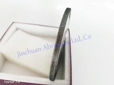 China 127mm Electroplated CBN Diamond Wheel For Turbo Tooth Grind Customized Steel Body Shape for sale