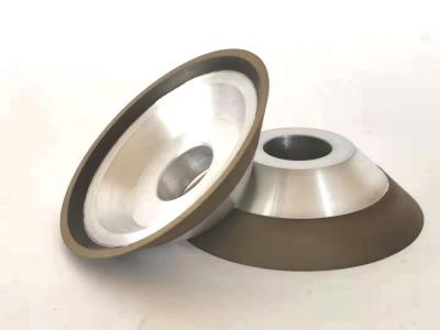 China Ligamento de lixamento apontado da resina da roda do diamante de madeira do grão D64 resistente à venda