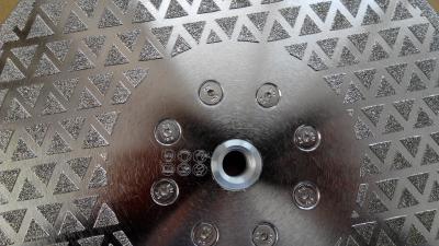 China Star Dotted Electroplated Diamond Blade for sale