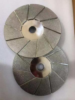 China Flat Shaped Diamond Sharpening Wheel / Diamond Grinding Disc Standard Viscosity for sale