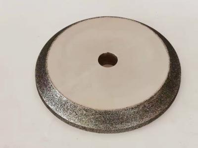 China Certificação galvanizada do ISO da espessura das rodas abrasivas 20mm do Cbn da roda de diamante do CBN à venda