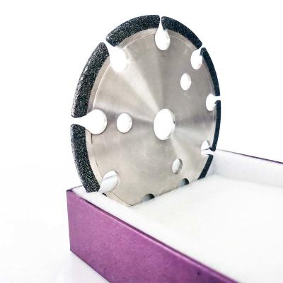 China roda de diamante do CBN 60/70Electroplated para apontar dos dentes da lâmina da serra de cadeia à venda