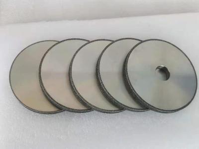 China 1A1 B120 Electroplated CBN Grinding Wheels For Band Saw Blades Cbn Wheels for sale