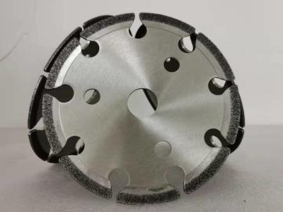 China 5 Inch Electroplated CBN Grinding Wheels B251 Grit Size Cbn Grinder Cutting Disc for sale