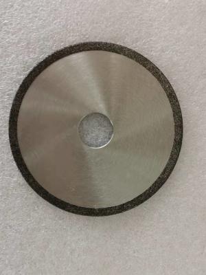 China 1F1 Electroplated CBN Grinding Wheels B100/120 Gray Color for sale