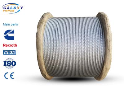 China Corda anti-torção AISI 304 316 do guindaste de aço inoxidável com superfície brilhante do resíduo metálico à venda
