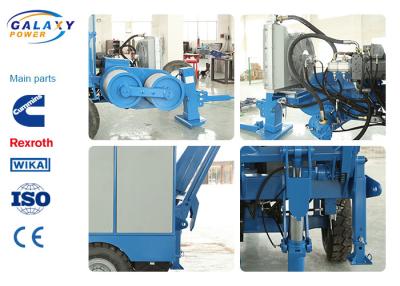 China 10 Groove Conductor Stringing Machine , 220KN Max Intermittent Pull Power Line for sale
