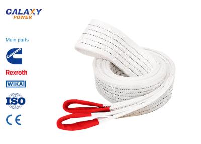 China Double Eye Transmission Line Accessories 30 Tons Polyester Sling Belt for sale