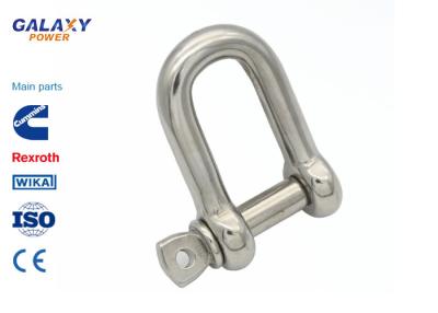 China High - Strength Transmission Line Accessories Stainless Steel D Shackle for sale